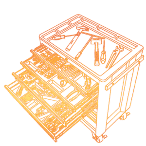 Drawer Roller Cabinet