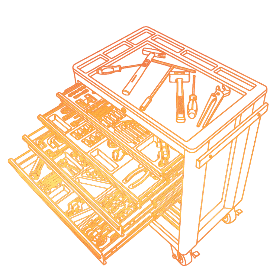 Drawer Roller Cabinet