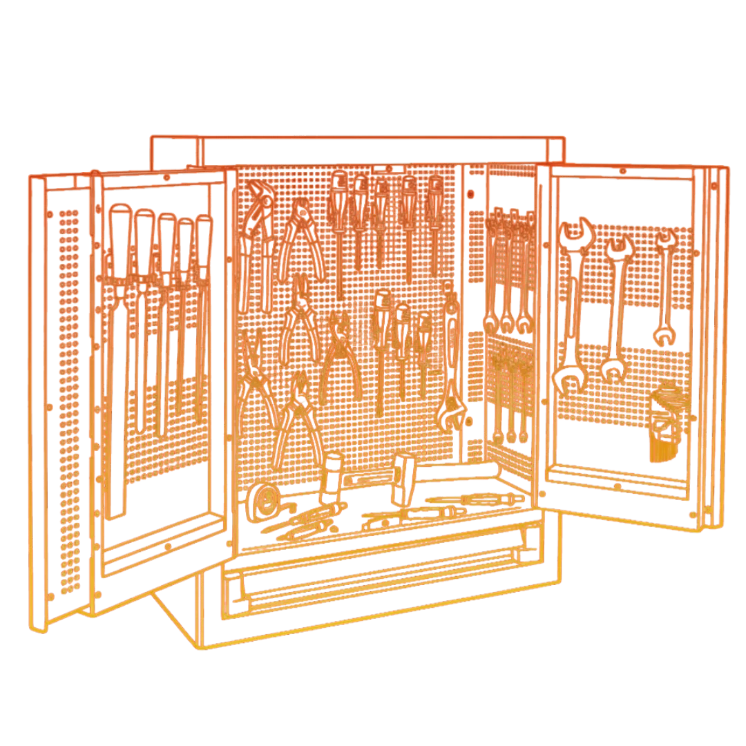 Stationary Tool Cabinet
